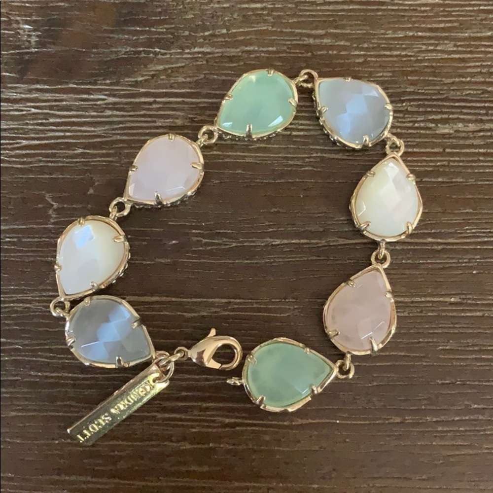 Kendra Scott multi color link bracelet